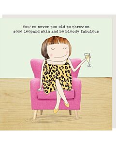 Rosie Made a Thing Leopard Skin